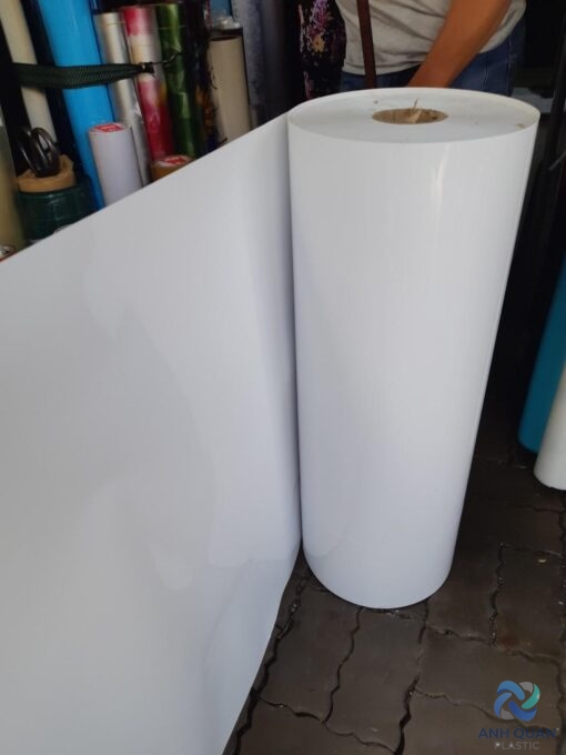MÀNG PVC CỨNG TRẮNG SỮA , ĐỊNH HÌNH
