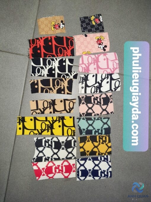 VẢI CÓ KEO LÀM QUAI DÉP , TÚI XÁCH VV.......VV