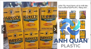 Nước xử lý chất liệu : Cao su/Eva/Tpr/Pvc-Pu/Da dùng trong giày dép , may mặc